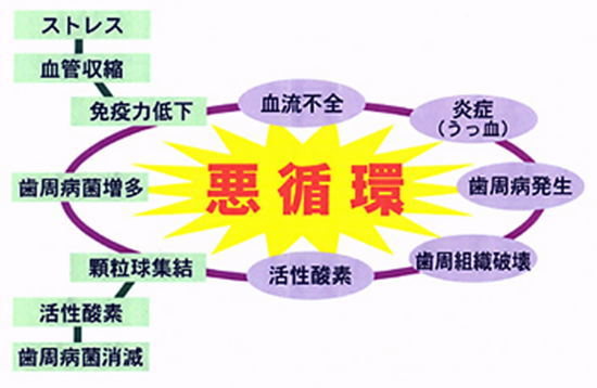 悪循環の図